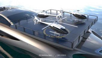 Gray Design Xhibitionist concept Superyacht 022