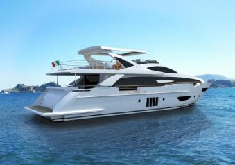 Azimut Grande 95RPH tre quarti posteriore