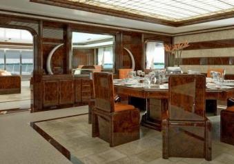 Benetti dining area