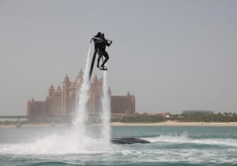 Flyboard in movimento