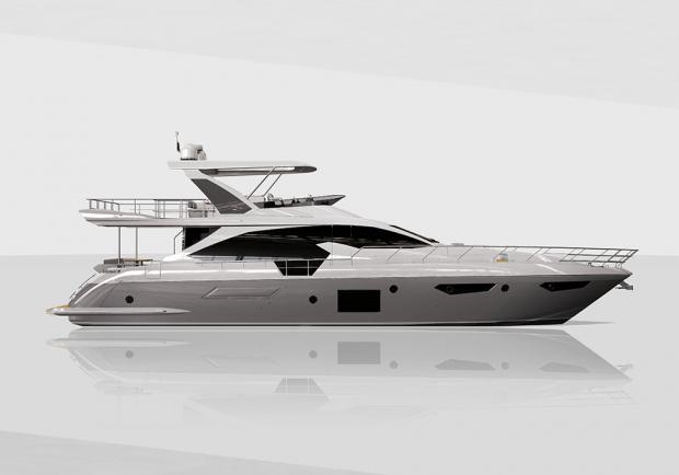 Azimut 72 al 55 Salone Nautico di Genova