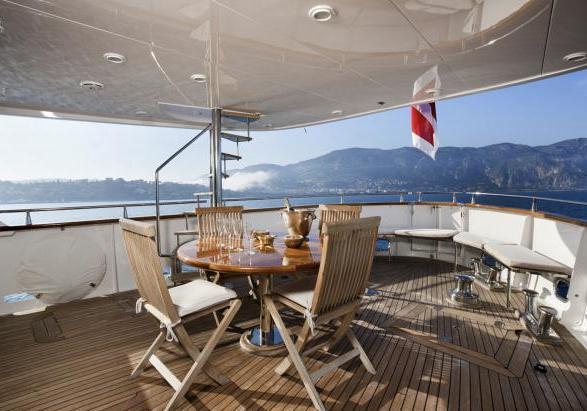 Benetti Mizar deck