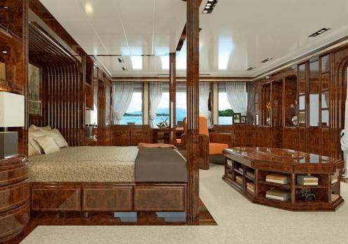 Benetti suite padronale