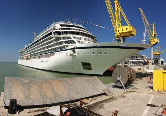 Fincantieri consegna una Viking Sea ad Ancora