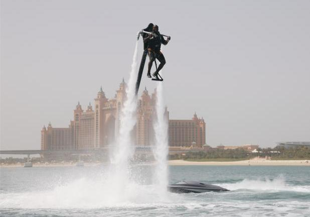 Flyboard in volo