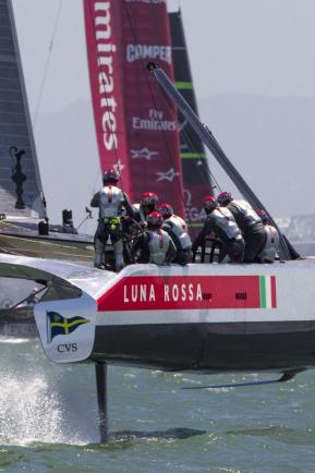 Luna Rossa prima regata 055