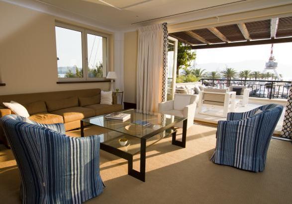 Regent Porto Montenegro Hotel and Residence stanza zona giorno