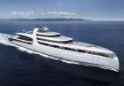 Nuovo MegaYacht Admiral X Force 145m tre quarti anteriore