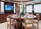 Superyacht Sunrise sala da pranzo